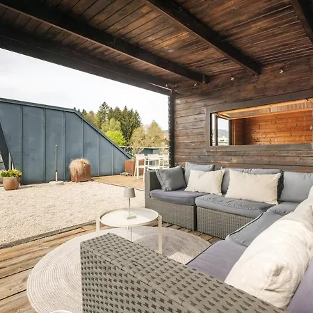Apartment Helles Penthouse Mit Dachterrasse&bergblick Mondsee
